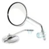 1x RETROVISEUR VELO ROND 75MM CHROME GAUCHE DROIT VINTAGE GUIDON VILLE ROUTE