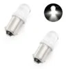 2x Ampoule 12V BA9S LED T4W Intérieur Voiture Compteur Tableau De Bord Moto Scooter (idem OSRAM 3850WW-02B)