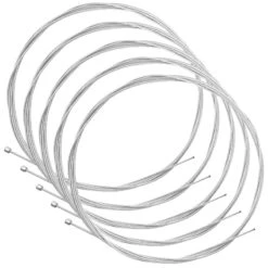 5x Câble Dérailleur 2.7m Adaptable Shimano Sram Vélo Vtt Route Ville Tandem Acier Galvanisé