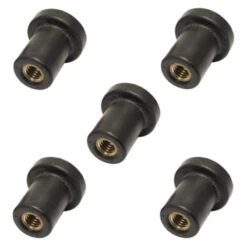 5x écrou Caoutchouc M3 M4 M5 M6 M8 Silent Bloc Voiture Moto Carenage Pare Brise