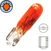 Ampoule 12V 1.2W T5 Wedge Orange