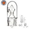 Ampoule 12V 2W T10 W2.1x9.5 Wedge