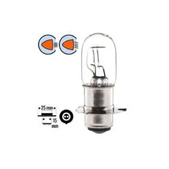 AMPOULE 12V 35/35W PX15D P22D T19 MOTO SCOOTER MOBYLETTE FEU PHARE AVANT PROJECTEUR LAMPE MOTONEIGE POSITION