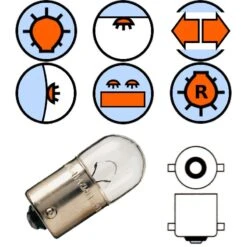 Ampoule 24V 10W BA15S