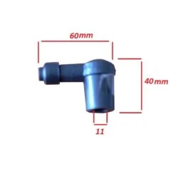 ANTIPARASITE CAOUTCHOUC UNIVERSEL CAPUCHON DE BOUGIE MOTO SCOOTER MOBYLETTE TONDEUSE TRACTEUR DEBROUSSAILLEUSE