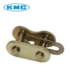 Attache Rapide De Chaîne KMC 420 Renforcé Or Cyclomoteur