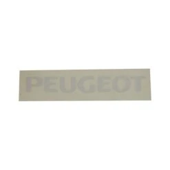 Autocollant Sticker PEUGEOT 19x150mm BLANC SELLE CAROSSERIE