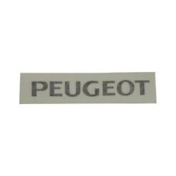 Autocollant Sticker PEUGEOT 19x150mm NOIR SELLE CAROSSERIE