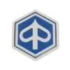 Autocollant Sticker PIAGGIO 50 125 Tablier Avant Ø32mm (RO.574771)