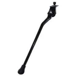 Béquille Latérale Aluminium Noir Vélo 12 à 29 Pouces à Recouper Fixation Centrale Vtt Vtc Ville