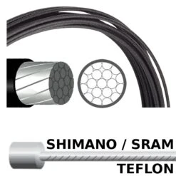 Câble De Dérailleur SHIMANO SRAM PTFE TEFLON