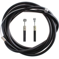Cable Et Gaine De Frein Vélo Arrière Noir Tête Vtt Route Longueur 1600 1750mm Cycle Route Ville