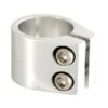Collier Serrage Tige De Selle Attache BMX Argent Ø28.6 Ø31.8 Vélo Cycle