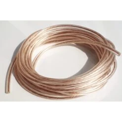 FIL A BOUGIE DIAMETRE 5MM TRANSPARENT AU METRE MOTO MOBYLETTE SOLEX PEUGEOT 103 MBK 51 MOTOBECANE