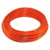 GAINE AU METRE Ø5MM ORANGE AVEC INSERT TEFLON CYCLO MOBYLETTE GAZ STARTER DECOMPRESSEUR