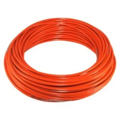 GAINE AU METRE Ø5MM ORANGE AVEC INSERT TEFLON CYCLO MOBYLETTE GAZ STARTER DECOMPRESSEUR