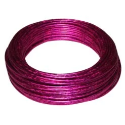 Gaine De Frein Vélo Au Mètre Rose Laser Irisé Avec Insert Téflon Cycle Vtt Ville Route Vintage