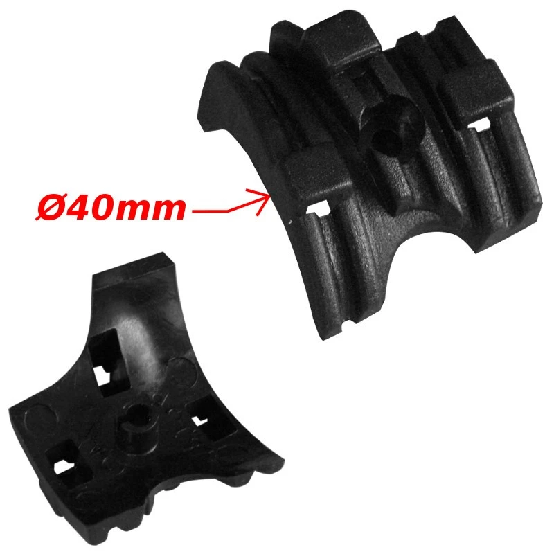 Guide Câble Triple 40mm à Clipser