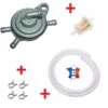 KIT ESSENCE SCOOTER CHINOIS 2T : ROBINET + COLLIER + DURITE + FILTRE MOTO MOBYLETTE CYCLOMOTEUR