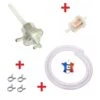 KIT ESSENCE SCOOTER GY6 152QMI : ROBINET + COLLIER + DURITE + FILTRE MOTO MOBYLETTE CYCLOMOTEUR SCOOTER