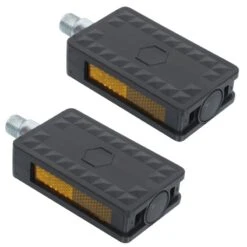 Pédales Cyclomoteur M14 X 125 Monobloc Noire