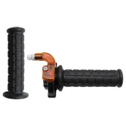 Poignée De Gaz Accélérateur Type Targa 22mm 130mm Noir Cyclo Mobylette Moto