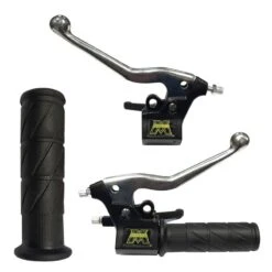 Poignée MBK 41 51 88 Gauche Commodo Droite Gaz Accélérateur 22mm 110mm Cyclo