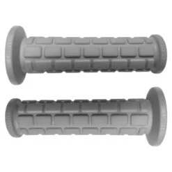 Poignée Revêtement 22mm 24mm 115mm Gris Cyclo Mobylette MBK PGT Moto (paire)