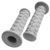 Poignée Revêtement 22mm 24mm 130mm Gris Cyclo Mobylette MBK PGT Moto (paire)
