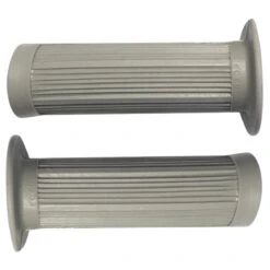 Poignée Revêtement Gris Type MAGURA 22mm 24mm 100mm Cyclo Mobylette Moto (paire)