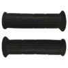 Poignée Revêtement Noir 22mm 24mm 130mm Cyclo Mobylette Scooter Moto (paire)