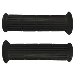 Poignée Revêtement Noir 22mm 24mm 130mm Cyclo Mobylette Scooter Moto (paire)