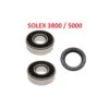 SOLEX 2200 3300 3800 5000 KIT ROULEMENT 6202 + 6203 + JOINT SPI SPY VILEBREQUIN