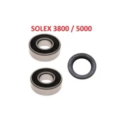 SOLEX 2200 3300 3800 5000 KIT ROULEMENT 6202 + 6203 + JOINT SPI SPY VILEBREQUIN