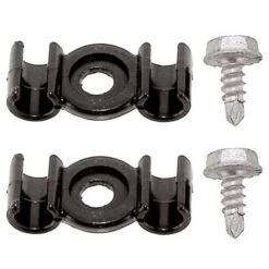 Support De Gaine De Câble 'double' Avec Vis (x2)