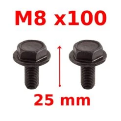 Vis De Serrage Manivelle M8x100